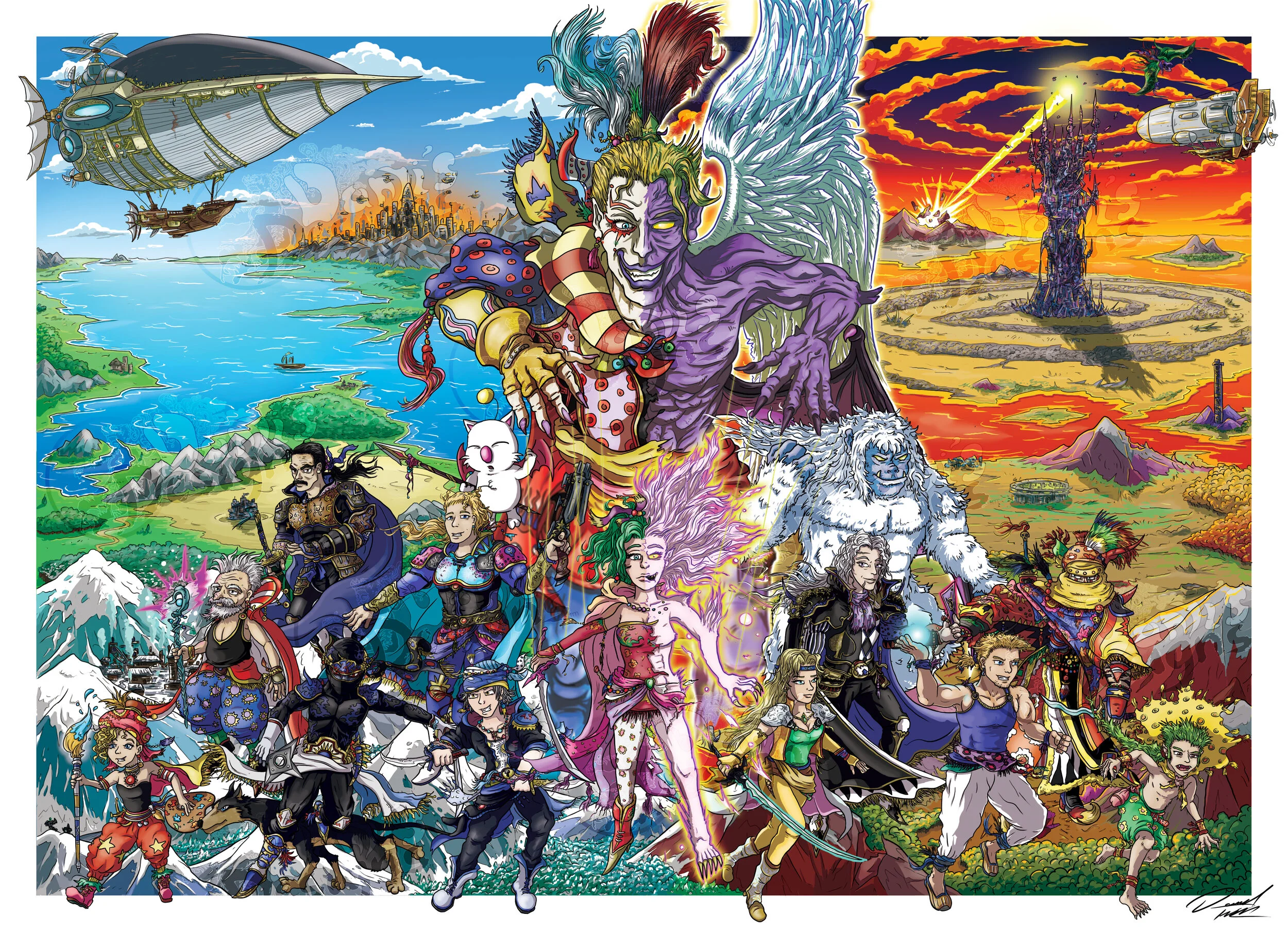 FINAL FANTASY VI CHARACTER COLLECTIONS